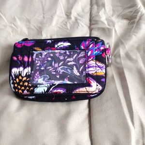 Floral print wallet